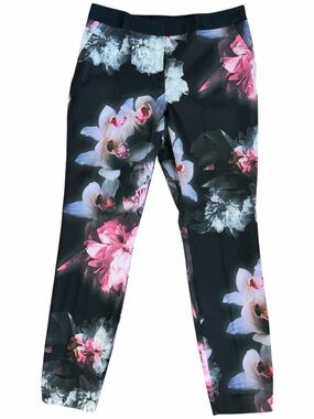 Ted Baker Floral Slim Fit Pants